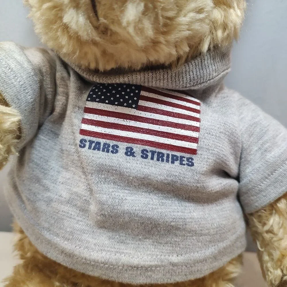 GUND Stars & Stripes Summer Wish Bear Plush 2000 Limited Ed‎ May Dept Store Toy